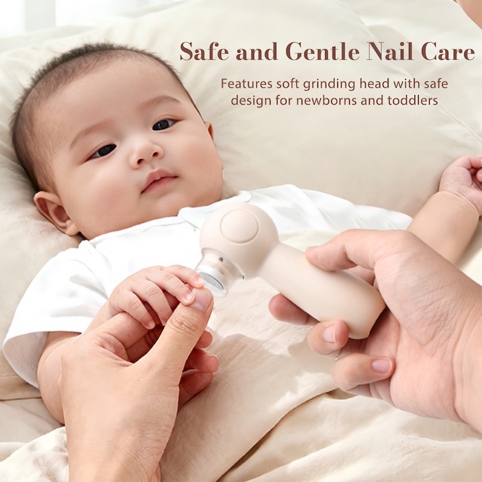 Autumnz 2 in 1 Rechargeable Baby Nail Trimmer (with LED LIght) 宝宝电动指甲剪刀